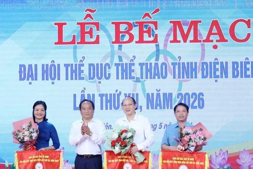 Ngành Giáo dục và Đào tạo dẫn đầu tại Đại hội Thể dục thể thao tỉnh Điện Biên
