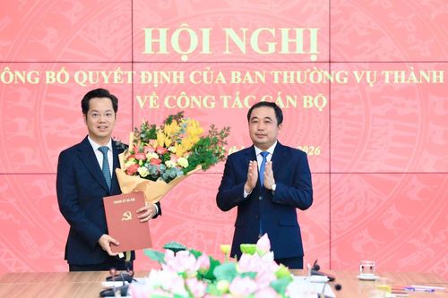 Ông Vũ Đăng Định giữ chức Trưởng ban Tổ chức Thành ủy Hà Nội