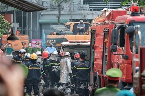 Tìm thấy thi thể nạn nhân trong vụ cháy tại số 10 Phú Mỹ, Từ Liêm, Hà Nội