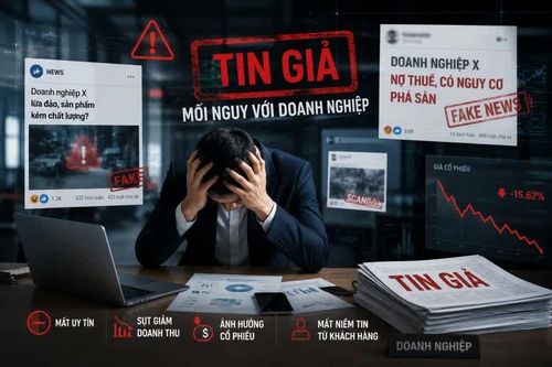 Tin giả đang trở thành rủi ro khó lường đối với doanh nghiệp