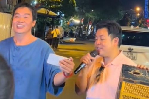 Đoạn clip 40 giây của ca sĩ Quang Lê trên đường phố khiến mạng xã hội 'dậy sóng'