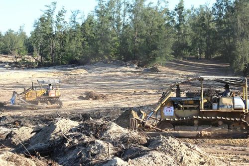 Giải phóng mặt bằng xây dựng Khu công nghiệp Phù Mỹ: Người dân đồng thuận, dự án tăng tốc