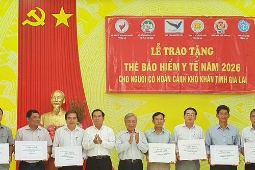 Tặng thẻ bảo hiểm y tế: Thêm 'lá chắn' bảo vệ sức khỏe cho người khó khăn