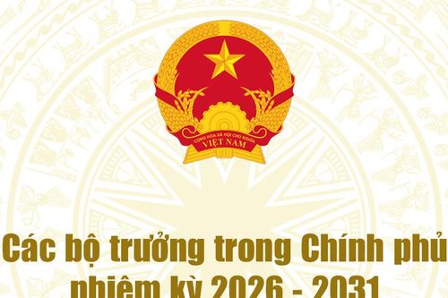 Tiểu sử tóm tắt các bộ trưởng trong Chính phủ nhiệm kỳ 2026-2031