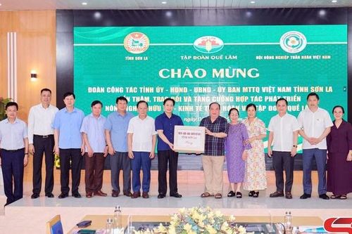 Thường trực Tỉnh ủy Sơn La làm việc với Tập đoàn Quế Lâm