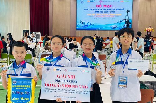 Học sinh Tuyên Quang xuất sắc đoạt 2 giải Nhì tại Cuộc thi Robocon ORC khu vực miền Bắc