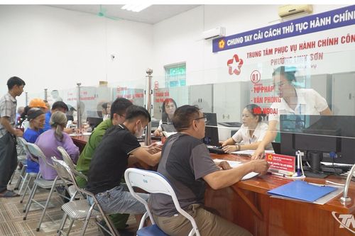 Thái Nguyên xếp thứ 4 cả nước về giải quyết thủ tục hành chính trực tuyến