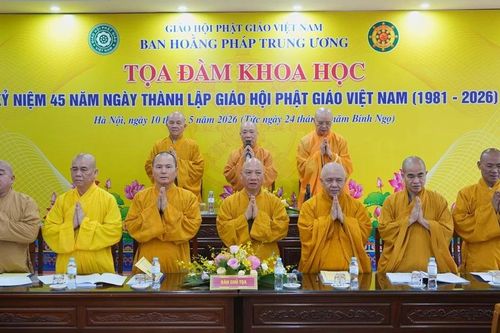 Ban Hoằng pháp T.Ư tổ chức tọa đàm khoa học hướng đến Kỷ niệm 45 năm ngày thành lập GHPGVN