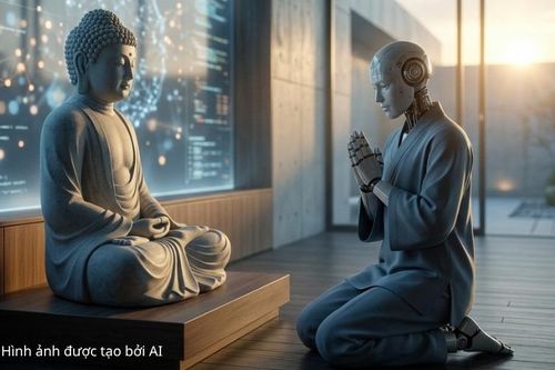 Robot AI Quy y và câu hỏi: Trí tuệ để hiểu chính mình?