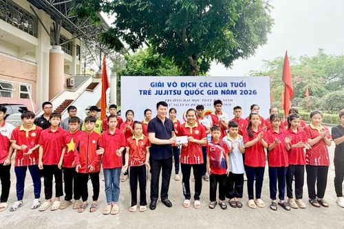 Sở Văn hóa, Thể thao và Du lịch thăm, động viên vận động viên thi đấu tại Giải Vô địch các lứa tuổi trẻ Jujitsu quốc gia năm 2026
