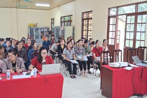 60 hội viên nông dân xã Hà Quảng tập huấn nâng cao kiến thức thành lập Tổ hợp tác, Hợp tác xã