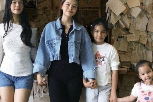 Con gái Phạm Quỳnh Anh - Quang Huy dậy thì dáng chuẩn vượt mẹ, chạm mốc chiều cao thi Hoa hậu