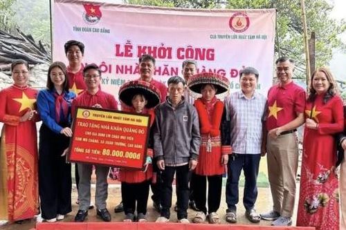 Cao Bằng: Khởi công 'Ngôi nhà Khăn quàng đỏ' tại xã Xuân Trường