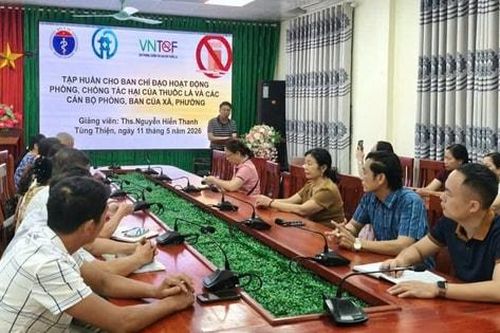 Phường Tùng Thiện chung tay xây dựng môi trường sống và làm việc không khói thuốc