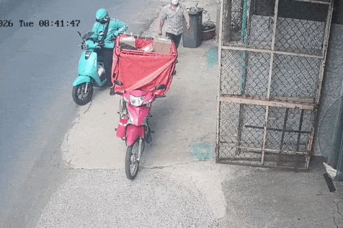 Công an vào cuộc vụ người đàn ông ngang nhiên trộm xe hàng của shipper
