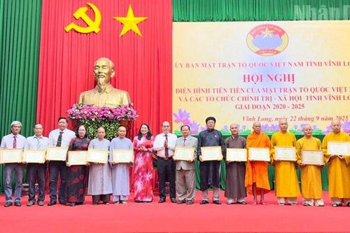 Vĩnh Long trọn vẹn niềm tin gửi gắm lên Đại hội đại biểu Mặt trận Tổ quốc Việt Nam