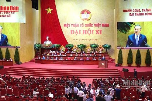 [Video] Đại hội đại biểu toàn quốc Mặt trận Tổ quốc Việt Nam lần thứ XI khai mạc trọng thể tại Hà Nội