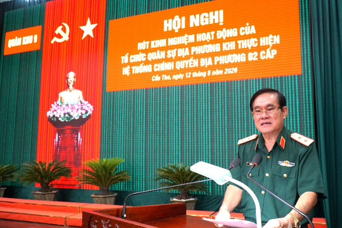 Quân khu 9: Sắp xếp tổ chức quân sự địa phương 'tinh, gọn, mạnh'