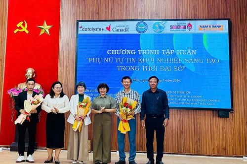 Phụ nữ xã Thăng Điền được trang bị kiến thức khởi nghiệp