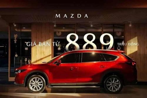 Mazda CX-8 2026 tại Việt Nam thêm bản tiêu chuẩn, chỉ 899 triệu đồng