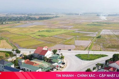 Toàn cảnh khu vực đầu tư cụm công nghiệp hơn 267 tỷ đồng ở Hà Tĩnh