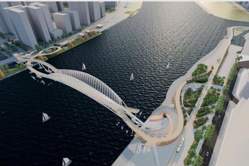TP Hồ Chí Minh tăng tốc hoàn thiện cầu đi bộ qua sông Sài Gòn