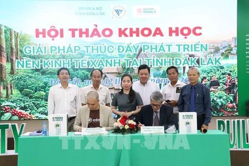 Tìm giải pháp thúc đẩy phát triển nền kinh tế xanh
