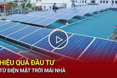 Hiệu quả đầu tư từ điện mặt trời mái nhà