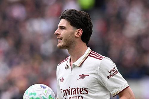 Arsenal thắng kịch tính West Ham: Niềm vui không trọn vẹn vì chấn thương của Declan Rice