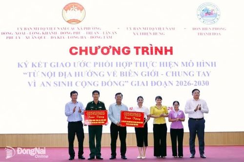 Đẩy mạnh mô hình 'Từ nội địa hướng về biên giới - chung tay vì an sinh cộng đồng'