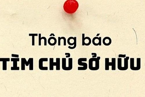 Công an Gia Lai thông báo truy tìm chủ sở hữu liên quan vụ trộm cắp tài sản tại phường Tam Quan