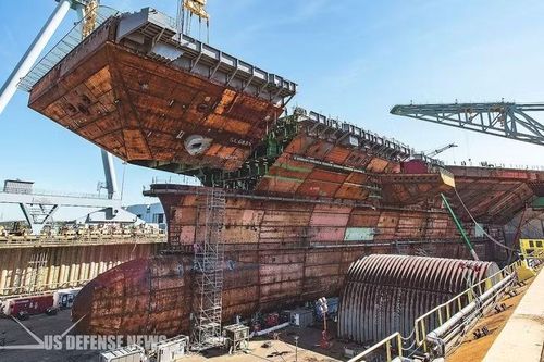 Tàu sân bay Doris Miller lớp Gerald R. Ford cần 15 năm để hoàn thành