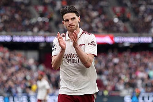 Arsenal tiến gần ngôi vương Ngoại hạng Anh: Nỗi lo Declan Rice nén đau thi đấu