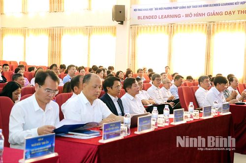Hội thảo 'Phát triển nguồn nhân lực và kiến tạo Hệ sinh thái ngành điện tử-bán dẫn trên địa bàn tỉnh Ninh Bình'