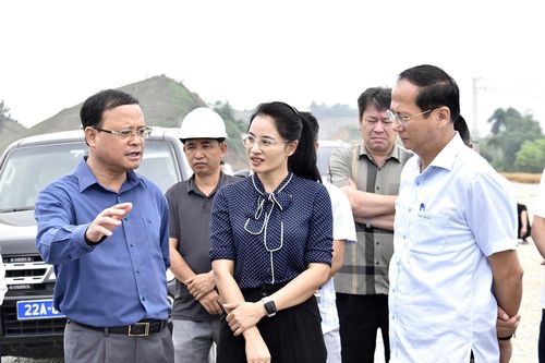 Đẩy nhanh hơn nữa tiến độ thi công tuyến đường từ xã Sơn Dương đi xã Tân Trào