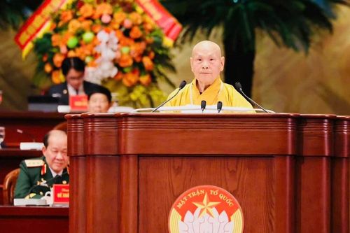 Trưởng lão Hòa thượng Thích Thiện Nhơn: GHPGVN tiếp tục đồng hành cùng Mặt trận để xây dựng đất nước