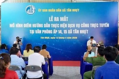 Xã Tân Nhựt, TPHCM: Lan tỏa dịch vụ công về tận ấp