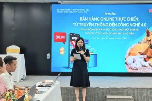 Bán hàng online trực tuyến - hướng chuyển đổi sinh kế cho các cơ sở kinh doanh thịt chó, mèo