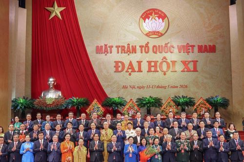 70 vị tham gia Đoàn Chủ tịch UBTƯ MTTQ Việt Nam khóa XI