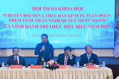 Vĩnh Long đẩy mạnh chuyển đổi số, thúc đẩy kinh tế tuần hoàn theo tinh thần Nghị quyết số 57