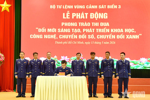 Vùng Cảnh sát biển 3 đẩy mạnh ứng dụng khoa học, công nghệ và chuyển đổi số
