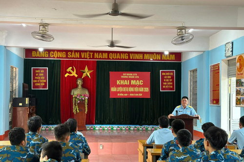 Nâng cao chất lượng, sức chiến đấu của lực lượng dự bị động viên