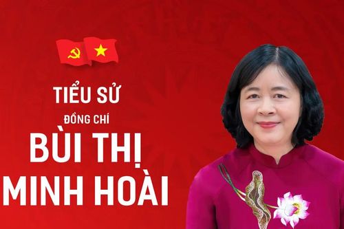 Tiểu sử đồng chí Bùi Thị Minh Hoài