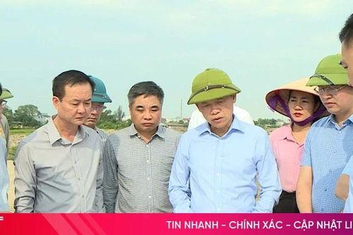 Phó Bí thư Thường trực Tỉnh ủy kiểm tra tiến độ các dự án trọng điểm