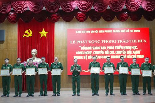 BĐBP TP Hồ Chí Minh phát động thi đua chuyển đổi số
