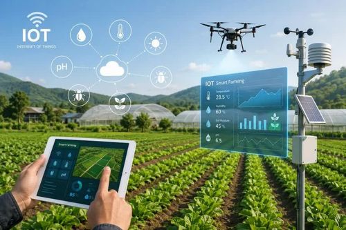Công nghệ IoT thúc đẩy quá trình chuyển đổi số trong nông nghiệp