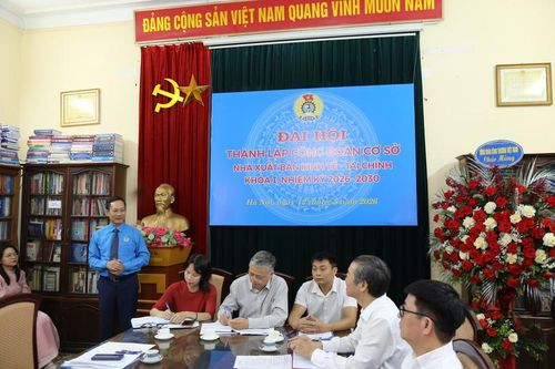Thành lập Công đoàn Nhà Xuất bản Kinh tế - Tài chính