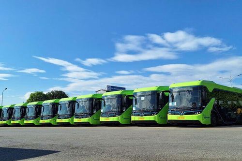 Transerco thay thế loạt phương tiện chạy diesel bằng dàn buýt điện trên tuyến số 54