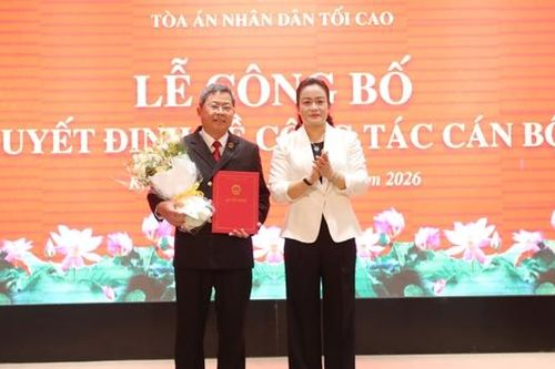 Đồng chí Lương Xuân Lộc được bổ nhiệm Chánh án Tòa án nhân dân tỉnh Khánh Hòa