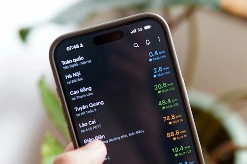 VRain: Ứng dụng Việt báo lượng mưa thời gian thực từ mạng lưới hàng nghìn trạm quan trắc